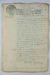 Ver imagenes de 59. Datas de tierras. Gerónimo de Mendoza, data para construir una cochera inmediato a un cercado de garrotal, cerca de las calles Puerto y Soledad. 10/01/1754 
